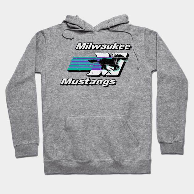 Milwaukee Mustangs Hoodie by wifecta